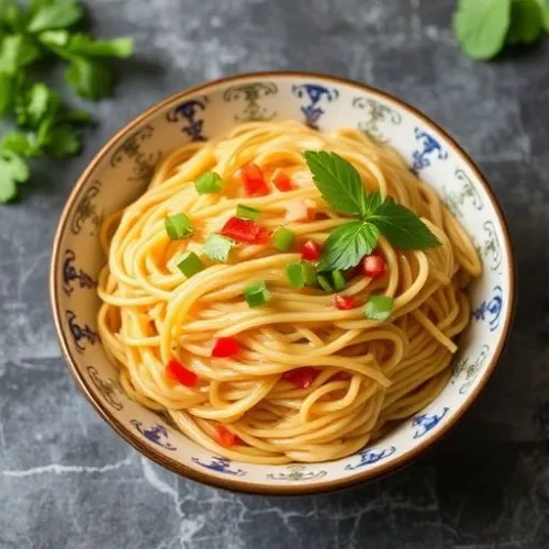 Egg Hakka Noodles (Large)